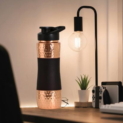 Picture of Avino Copper Water Bottle With Sipper - 1L