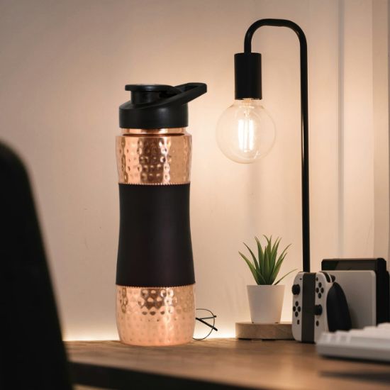 Picture of Avino Copper Water Bottle With Sipper - 1L